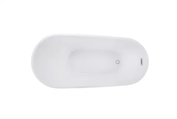 BESCO - Voľne stojaca vaňa MELODY - Farba - Biela, Rozmer vane - 150 × 80 cm VANMELODY150