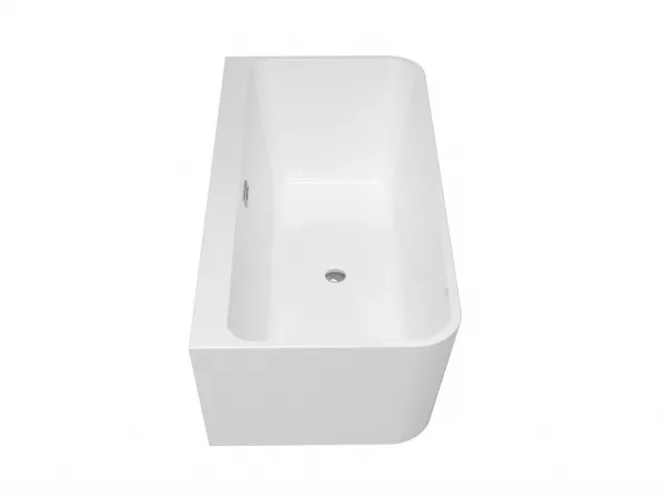 BESCO - Voľne stojaca vaňa VARYA biela - Farba - Biela, Farba sifónu - Chróm, Rozmer vane - 150 × 75 cm VANVARYA150