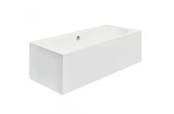 BESCO - Obdĺžniková vaňa VITAE - Nožičky k vani - Bez nožičiek, Rozmer vane - 150 × 75 cm VANVITAE150