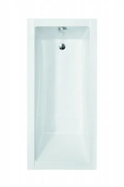 BESCO - Obdĺžniková vaňa MODERN SLIM - Nožičky k vani - Bez nožičiek, Rozmer vane - 140 × 70 cm VANMOD14SLIM