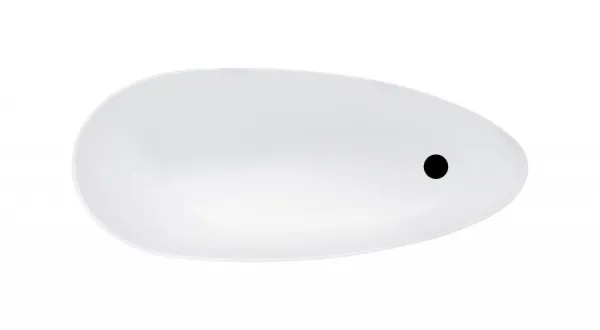 BESCO - Voľne stojaca vaňa KEYA (SAPRI) - Farba - Biela, Rozmer vane - 165 × 70 cm VANSAP16W