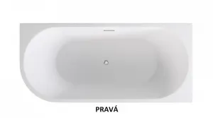BESCO - Voľne stojaca vaňa ZOYA - Rozmer vane - 150 × 75 cm, Spôsob prevedenia - Pravé VANZOYA150P