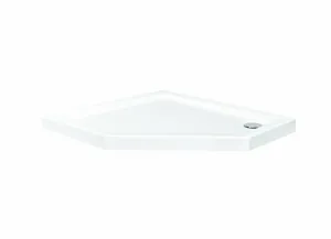 BESCO - Päťuholníková sprchová vanička BERGO - Rozmer C - 16 cm VANKBERG90SAM