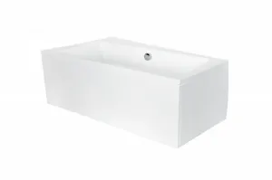 BESCO - Asymetrická vaňa ASTI - Rozmer vane - 160 × 100 cm, Spôsob prevedenia - Pravé VANAST16P + OLVPINOZ