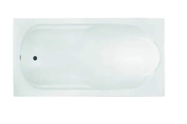 BESCO - Obdĺžniková vaňa Vindobona - Rozmer vane - 170 × 70 cm OLVVIN17 + OLVPINOZ