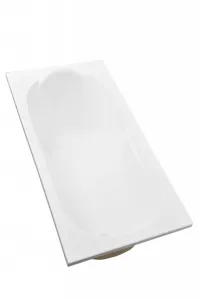 BESCO - Obdĺžniková vaňa Vindobona - Rozmer vane - 170 × 70 cm OLVVIN17 + OLVPINOZ