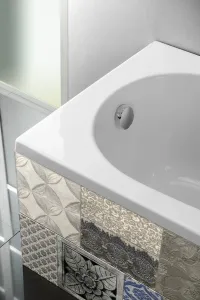 AQUALINE - JIZERA vaňa 140x70x39cm, biela G1470