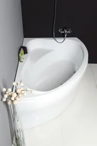 AQUALINE - ORAVA vaňa 150x90x38cm, pravá, biela G1591