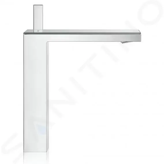 Axor MyEdition - Páková umývadlová batéria 230 s odtokovou súpravou Push-Open, chróm/zrkadlové sklo 47020000