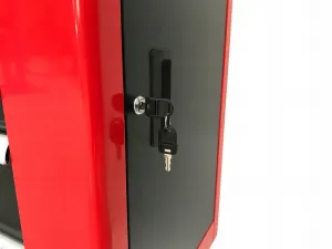 VERKE Dielenský vozík s náradím, sedem zásuviek