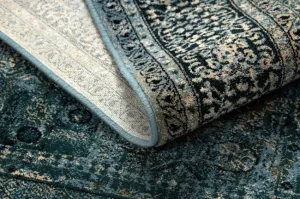 Koberec OMEGA MAMLUK rozeta / vintage, tmavomodrý