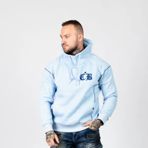 Pánska mikina CIPO & BAXX CL529 BLUE Farba: Modrá, Konfekčná veľkosť: S