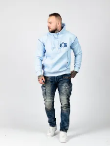 Pánska mikina CIPO & BAXX CL529 BLUE Farba: Modrá, Konfekčná veľkosť: S