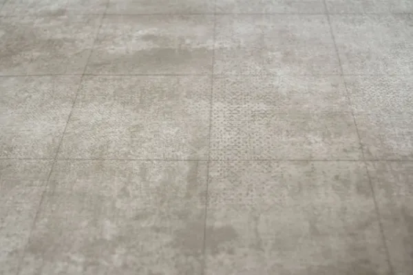PVC podlaha Olympic Monas 1 štvorce, tmavosivá