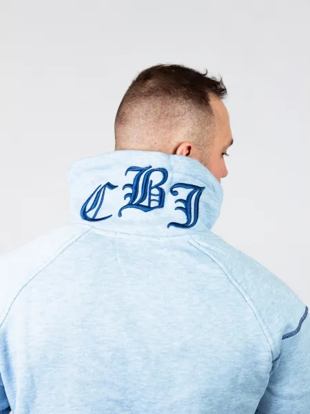 Pánska mikina CIPO & BAXX CL529 BLUE Farba: Modrá, Konfekčná veľkosť: S