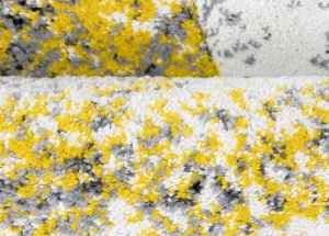 Ayyildiz, Kusový koberec Alora A1012 Yellow, 80x150, žltá, kancelária
