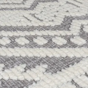 Flair Rugs koberce Behúň Verve Jaipur Grey - 60x240 cm
