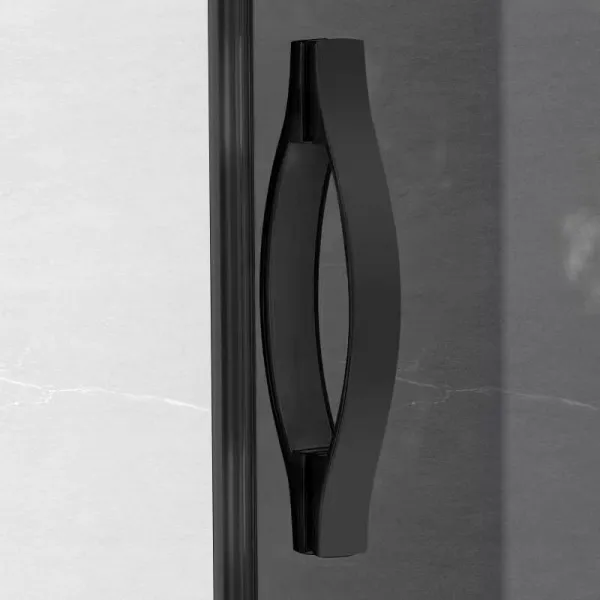 GELCO - SIGMA SIMPLY BLACK obdĺžniková sprchová zástena 1200x1100 L/P varianta, rohový vstup GS2112B-02
