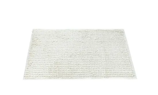 Bo-ma Kúpeľňová predložka Ella micro biela, 40 x 50 cm
