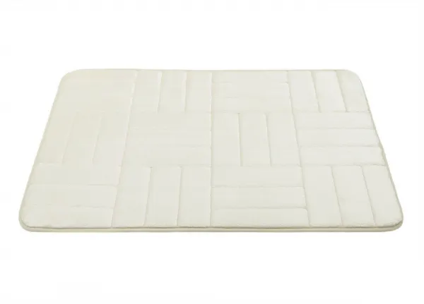 BO-MA koberce Protišmyková kúpeľňová predložka 3D 667 cream - 50x40 cm
