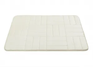 BO-MA koberce Protišmyková kúpeľňová predložka 3D 667 cream - 50x40 cm