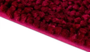 BO-MA koberce Kúpeľňová predložka Ella micro červená - 50x80 cm