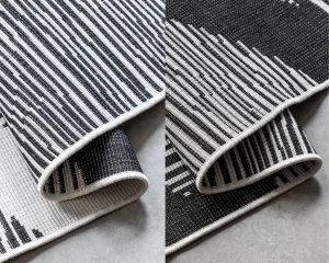 ELLE Decoration koberce Kusový koberec Gemini 106014 Black z kolekcie Elle – na von aj na doma - 80x150 cm