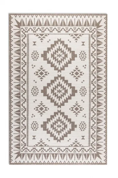 ELLE Decoration koberce Kusový koberec Gemini 106021 Linen z kolekcie Elle – na von aj na doma - 80x150 cm