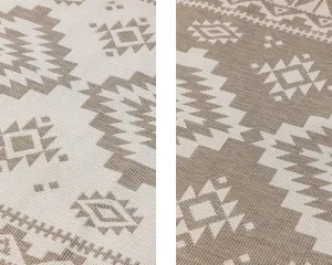 ELLE Decoration koberce Kusový koberec Gemini 106021 Linen z kolekcie Elle – na von aj na doma - 80x150 cm