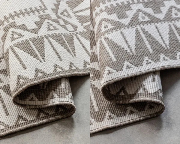 ELLE Decoration koberce Kusový koberec Gemini 106021 Linen z kolekcie Elle – na von aj na doma - 80x150 cm