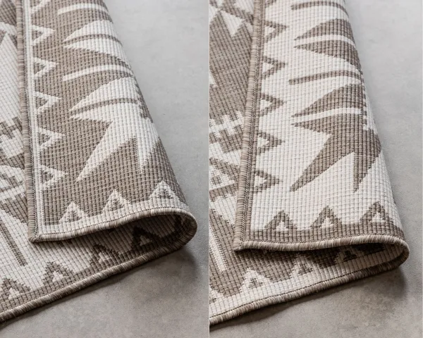 ELLE Decoration koberce Kusový koberec Gemini 106021 Linen z kolekcie Elle – na von aj na doma - 80x150 cm