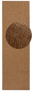 BT Carpet - Hanse Home koberce Behúň Nature 103530 Brown – na von aj na doma - 80x450 cm