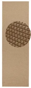 BT Carpet - Hanse Home koberce Behúň Nature 104271 Beige – na von aj na doma - 80x450 cm