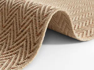 BT Carpet - Hanse Home koberce Behúň Nature 104267 Beige / Terra – na von aj na doma - 80x150 cm