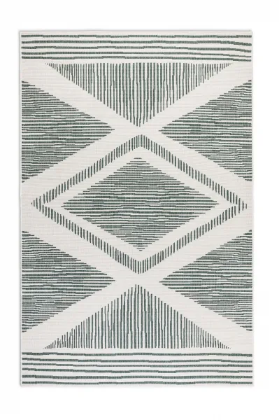 ELLE Decoration koberce Kusový koberec Gemini 106015 Green z kolekcie Elle – na von aj na doma - 120x170 cm
