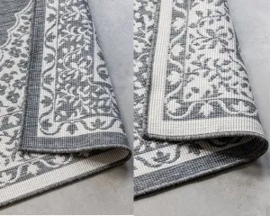 ELLE Decoration koberce Kusový koberec Gemini 106023 Silver z kolekcie Elle – na von aj na doma - 80x150 cm