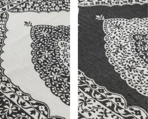 ELLE Decoration koberce Kusový koberec Gemini 106024 Black z kolekcie Elle – na von aj na doma - 200x290 cm