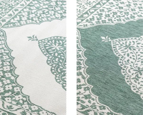ELLE Decoration koberce Kusový koberec Gemini 106025 Green z kolekcie Elle – na von aj na doma - 120x170 cm