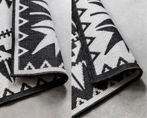 ELLE Decoration koberce Kusový koberec Gemini 106019 Black z kolekcie Elle – na von aj na doma - 80x150 cm