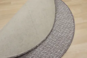 Koberec na schody polkruh ASTRA červená