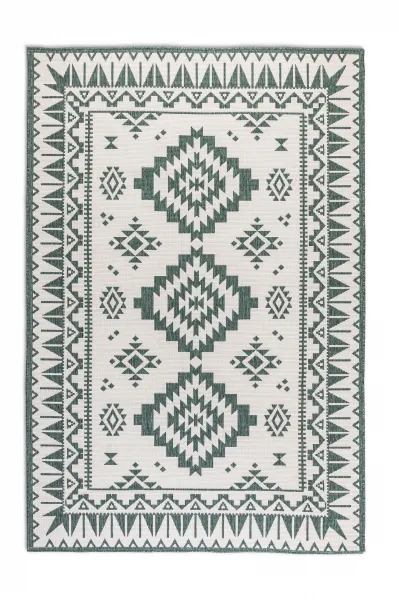ELLE Decoration koberce Kusový koberec Gemini 106020 Green z kolekcie Elle – na von aj na doma - 80x150 cm