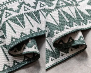 ELLE Decoration koberce Kusový koberec Gemini 106020 Green z kolekcie Elle – na von aj na doma - 80x150 cm