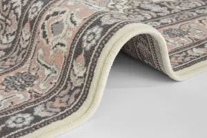Nouristan - Hanse Home koberce Kusový koberec Mirkan 104443 Cream / Rose - 80x250 cm