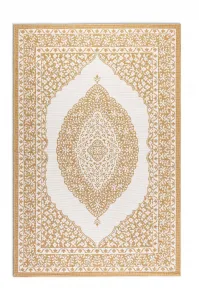 ELLE Decoration koberce Kusový koberec Gemini 106027 Ochre z kolekcie Elle – na von aj na doma - 80x150 cm