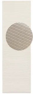 BT Carpet - Hanse Home koberce Behúň Nature 103531 Cream White – na von aj na doma - 80x450 cm