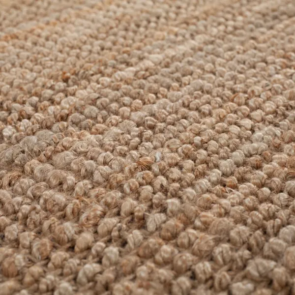 Flair Rugs koberce Behúň Sarita Jute Boucle Natural - 60x300 cm