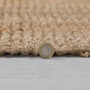 Flair Rugs koberce Behúň Sarita Jute Boucle Natural - 60x300 cm