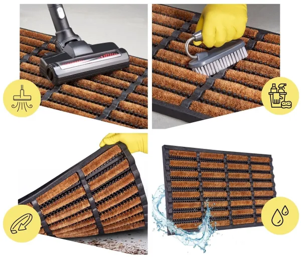 Rohožka Mix Mats Black Cocos