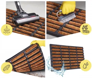 Rohožka Mix Mats Black Cocos