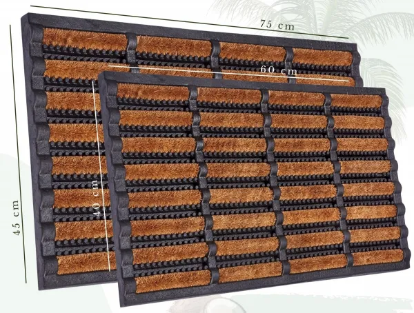 Rohožka Mix Mats Black Cocos
